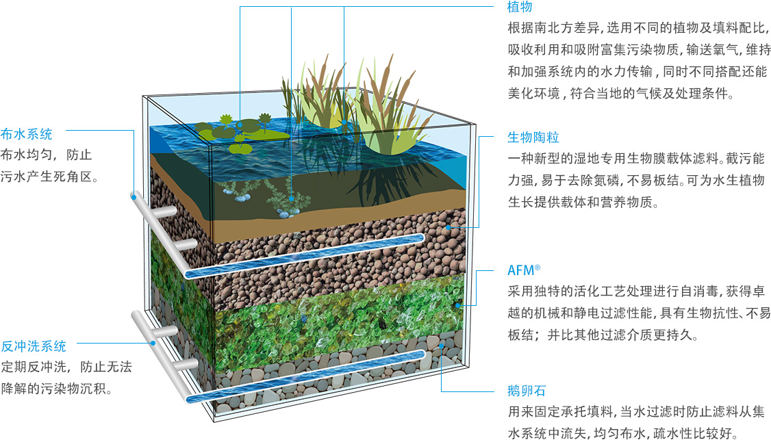 长征娱乐海绵城市湿地