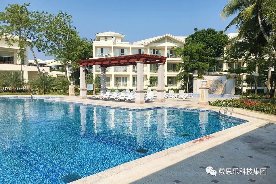 酒店的泳池