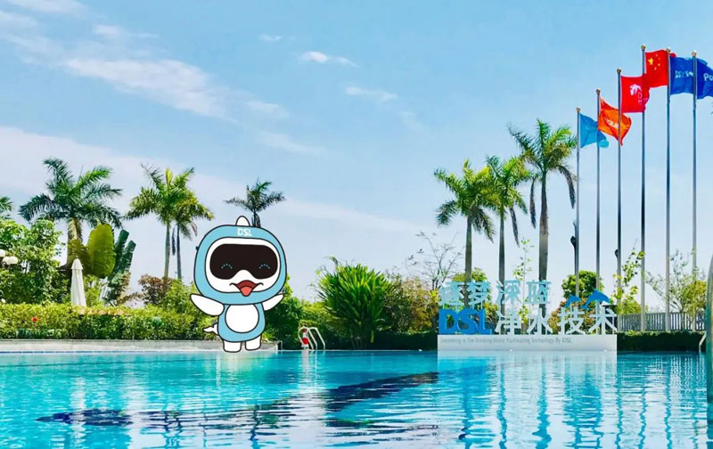 游泳池氯味重水质浑,水处理系统这样配就搞定!